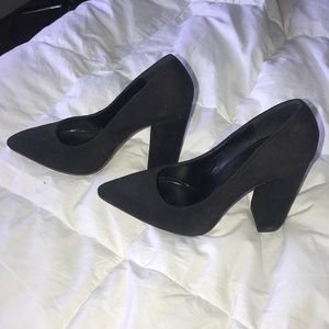 Black heels